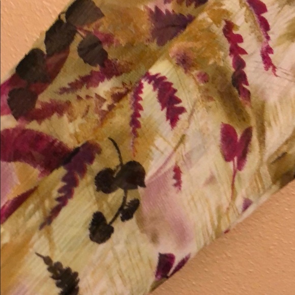 CJ Banks sheer and bodice lined ruffled dress 1XL - Picture 5 of 6